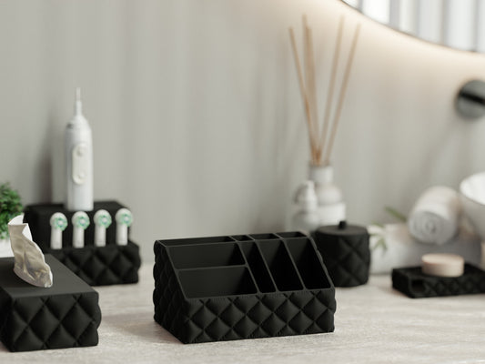 Органайзер за гримове - Черен Мат