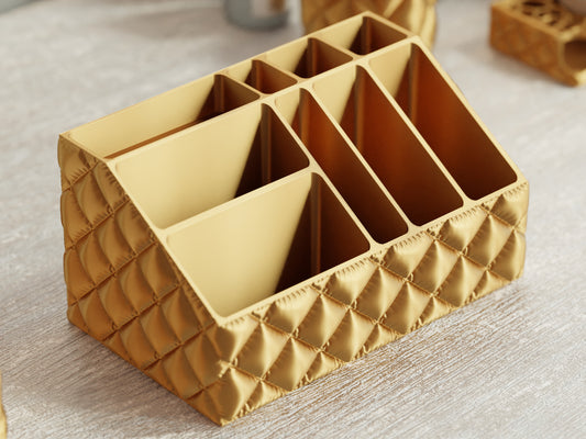 Органайзер за гримове - Злато