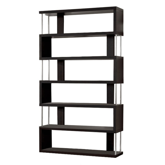 Eтажерка Alis 110 cm черен - Decorco