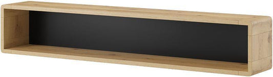 Raft Aston stejar taur și negru mat