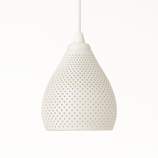 Лампа PARIS 145х145хН145мм E27 Бял