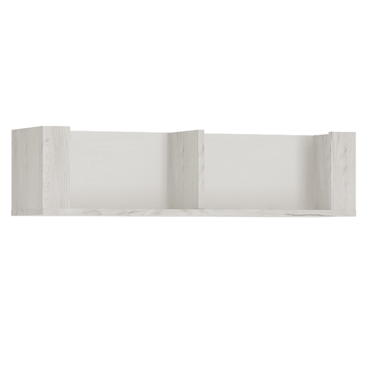 Полица Angel New бял крафт