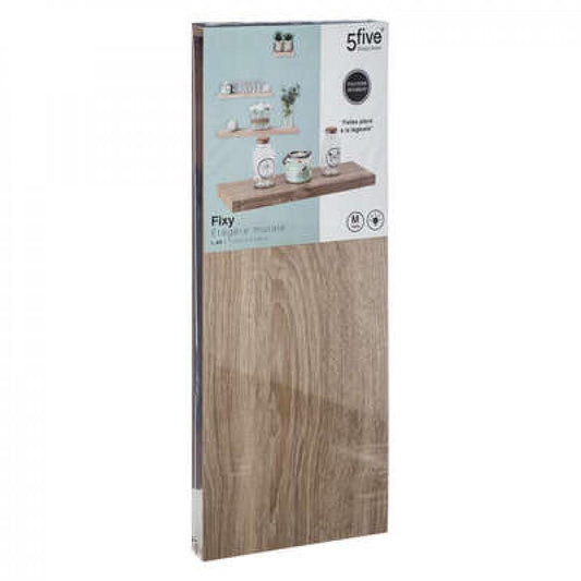 Raft de perete stejar natural 60cm