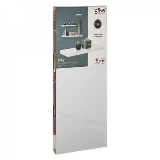 Raft de perete alb 60 cm