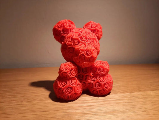 RoséTeddy – Луксозен мечок в червено - Decorco