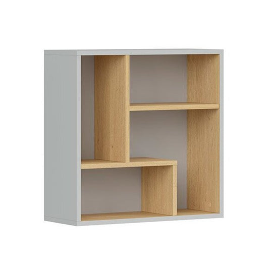 Стенен шкаф Nandu POL 50 дъб и сиво