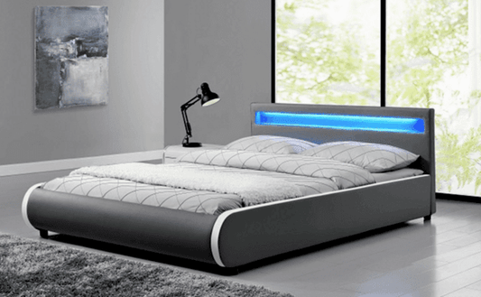 Тапицирано легло Dulcea loz 180 с Led осветление