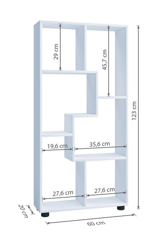 Етажерка Pisa B бяла