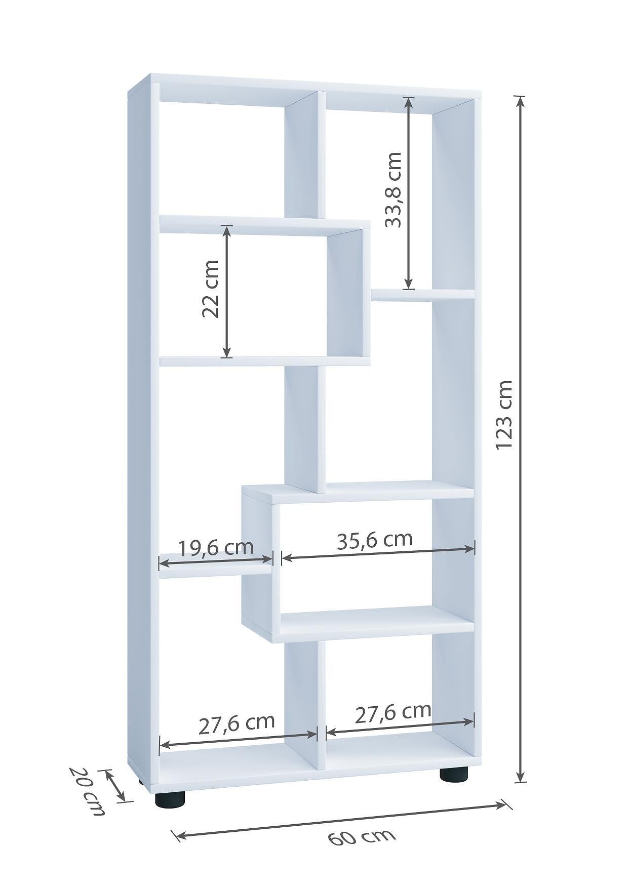 Етажерка Pisa C черно