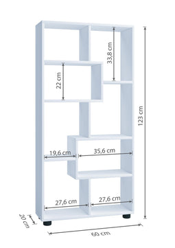Етажерка Pisa C черно