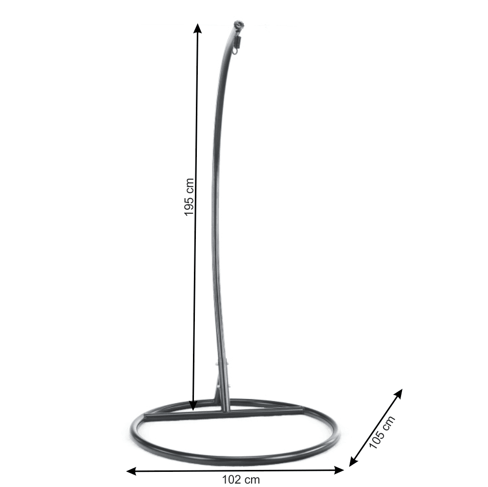 Suport Suspensie Otan Rocking Chair Negru 