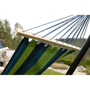 Hamac EVANA NEW turcoaz/albastru/verde - simplu 