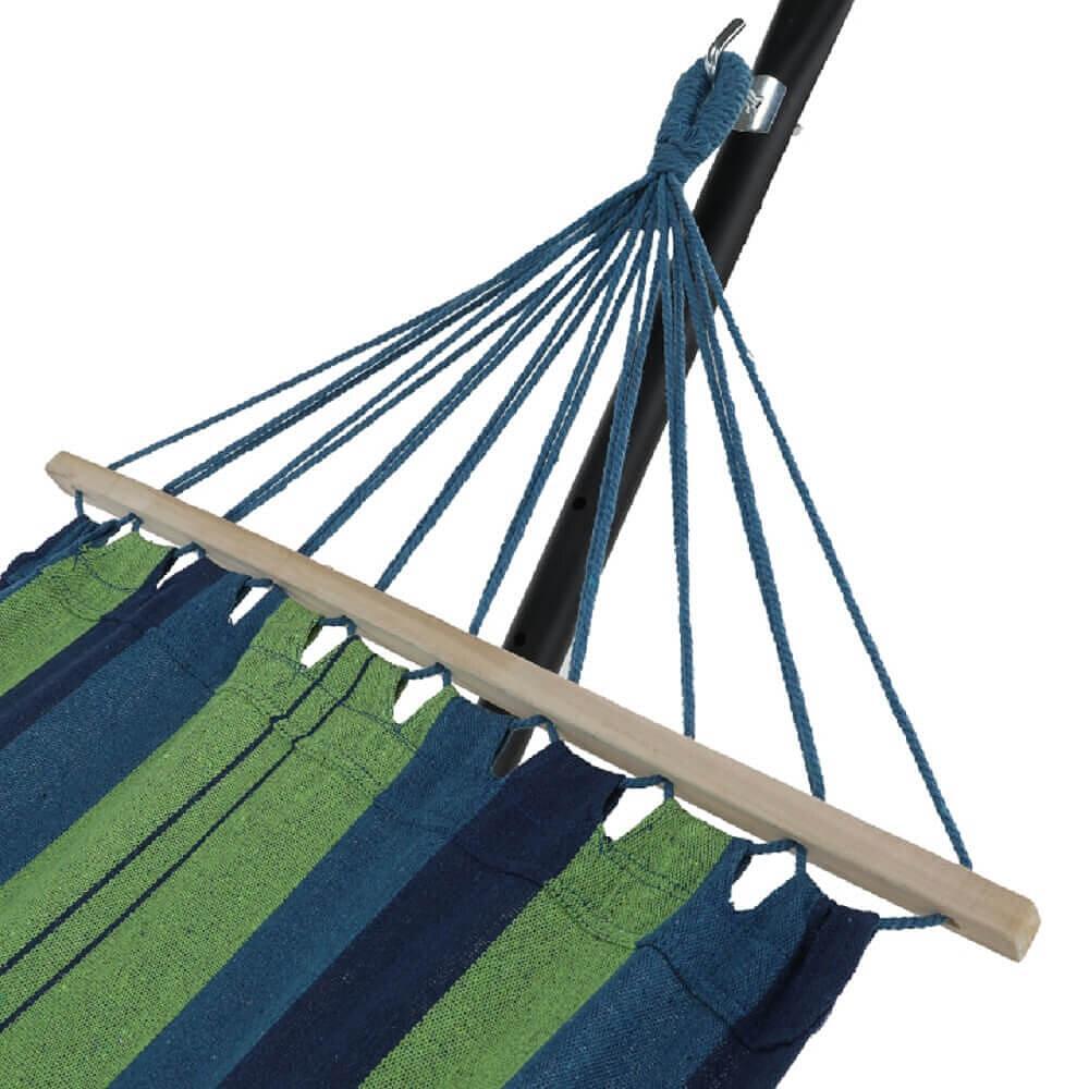 Hamac EVANA NEW turcoaz/albastru/verde - simplu 