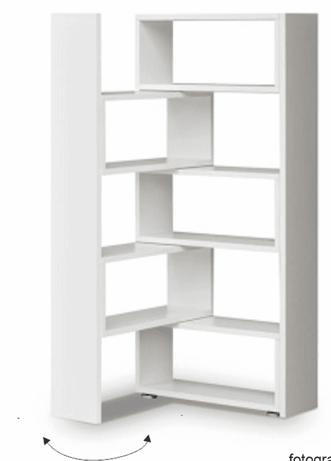 Холана етажерка Kloe  II 73-125х33х188cm Венге
