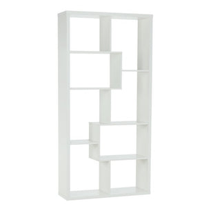 Холна етажерка Odyn 89x29x179.8 см Бяла