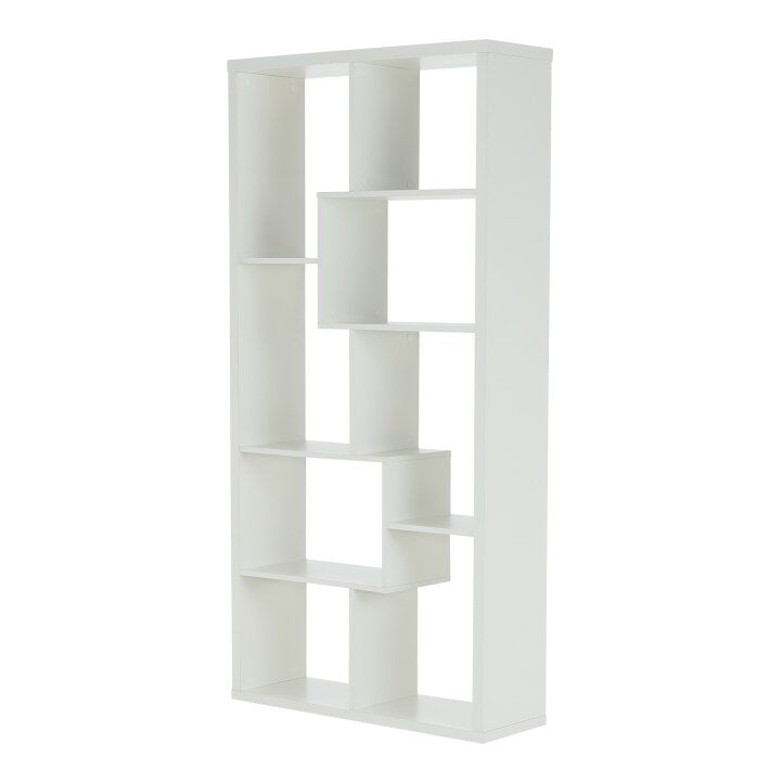 Холна етажерка Odyn 89x29x179.8 см Бяла