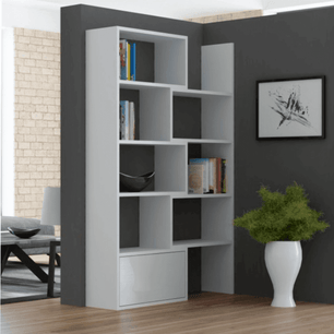 Холна етажерка Asta 74-130x29x187.5 см Бяла