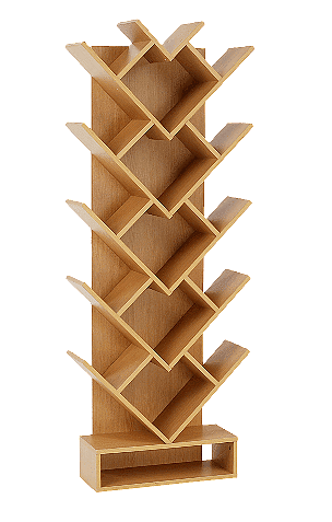 Холна етажерка Vevey 59x21.6x150 см Бор
