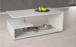 Masuta de cafea Dorisa 110 cm alba