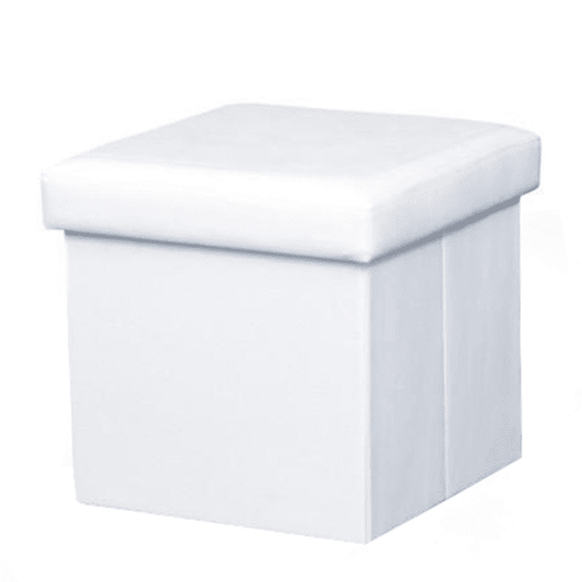 Табуретка сгъваема Tela 40 cm  Бял