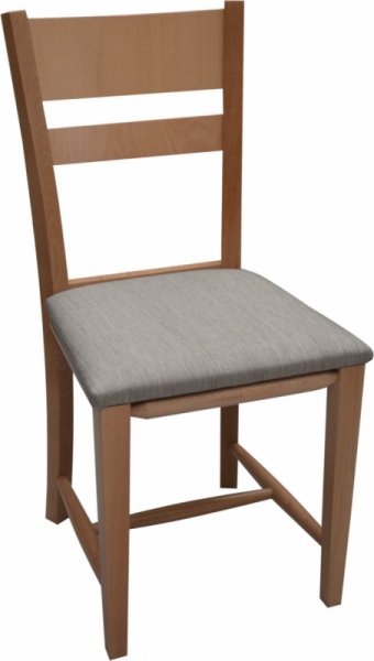 Трапезен стол Мери 2 масив бук натурален