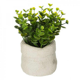 Изкуствено цвете Green в чанта
