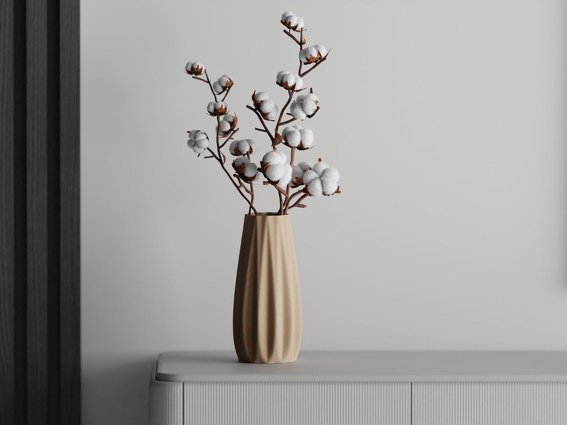 Ваза Orlando пясъчен мат