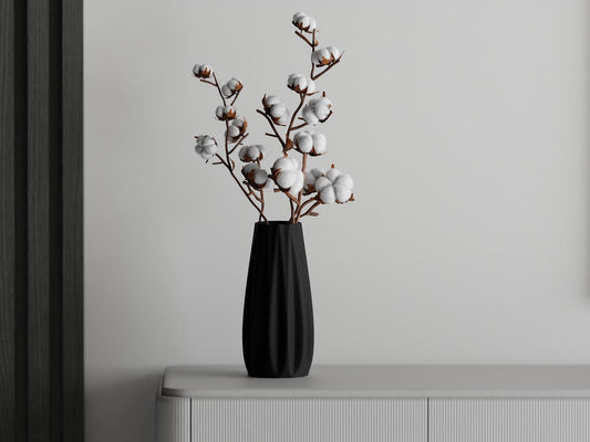 Ваза Orlando черен мат