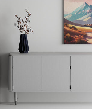 decorco TAMPA ваза, тъмносиньо мат - в интериор