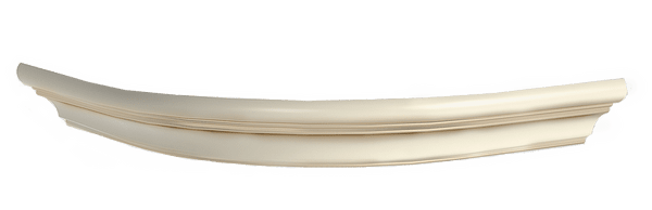 Cornișă fund rotunjit Vanilla Gold