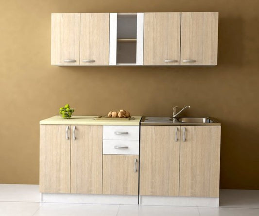 Кухня Терамо 180 см дъб сонома