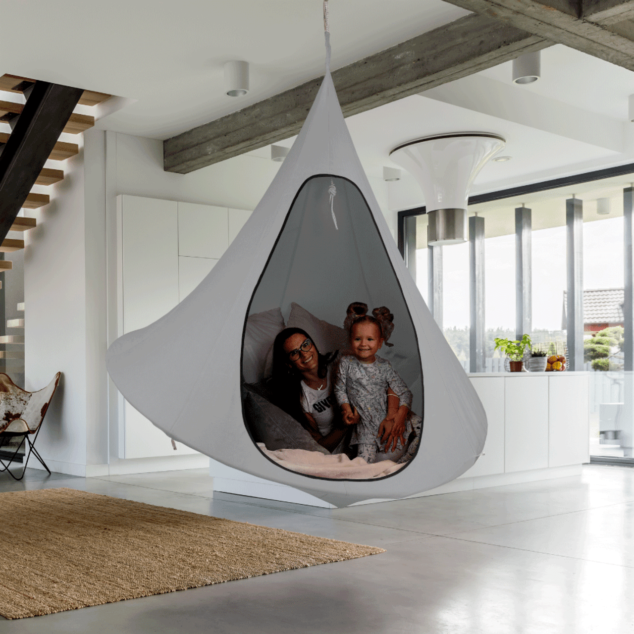 Hamac Cocoon Klorin marime mare gri 