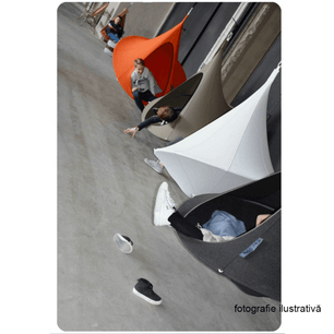Hamac Cocoon Klorin marime mare gri 