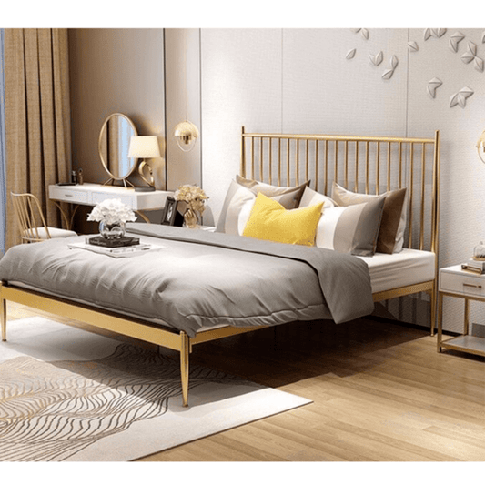 Метално легло Zahara за матрак 160x200 см