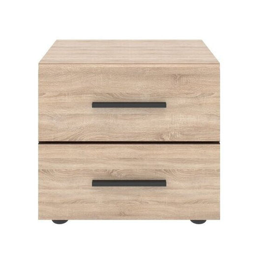 Нощно шкафче Solo 2S дъб сонома - Decorco
