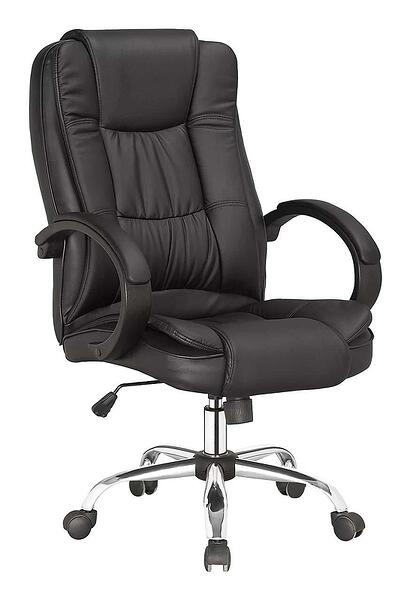 Scaun birou 32 piele ecologica neagra