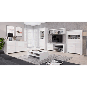 Полица Lindy 150 бял гланц