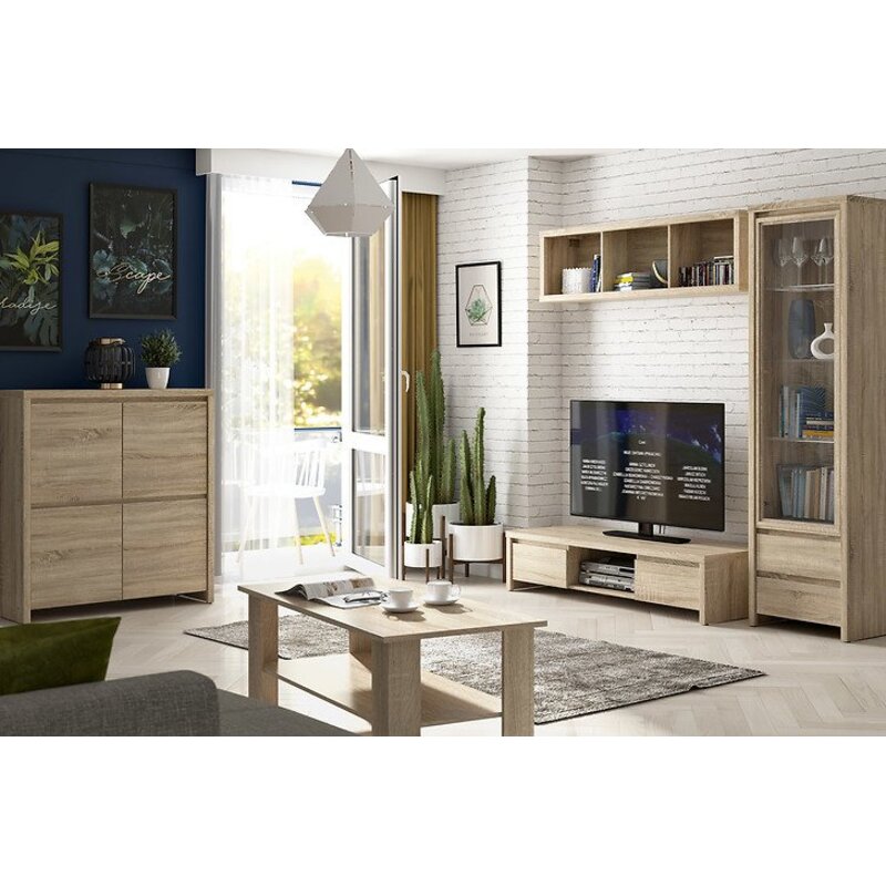 Dulap de perete Sfw 140 Kaspian stejar sonoma