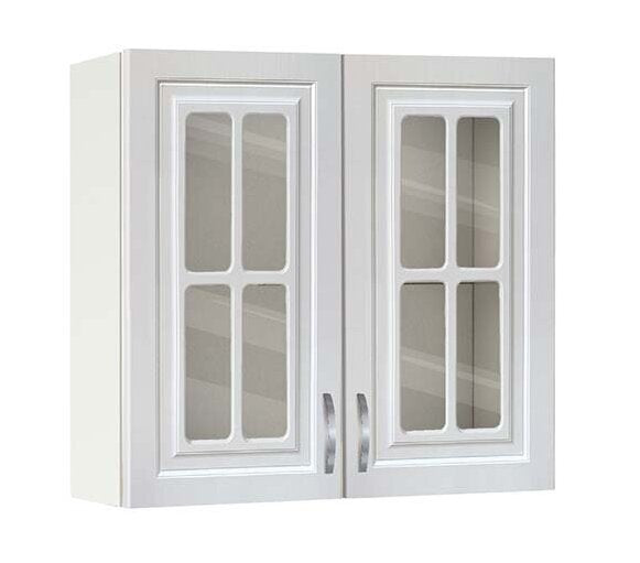 Dulap 80V Vitrina vintage cu doua usi MDF 18mm culori diferite