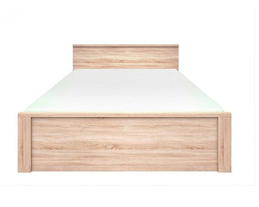 Pat Norton Loz 160 cu cadru saltea, stejar sonoma