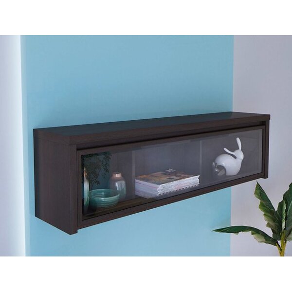 Dulap de perete cu vitrină SFW1W 140 Kaspian wenge