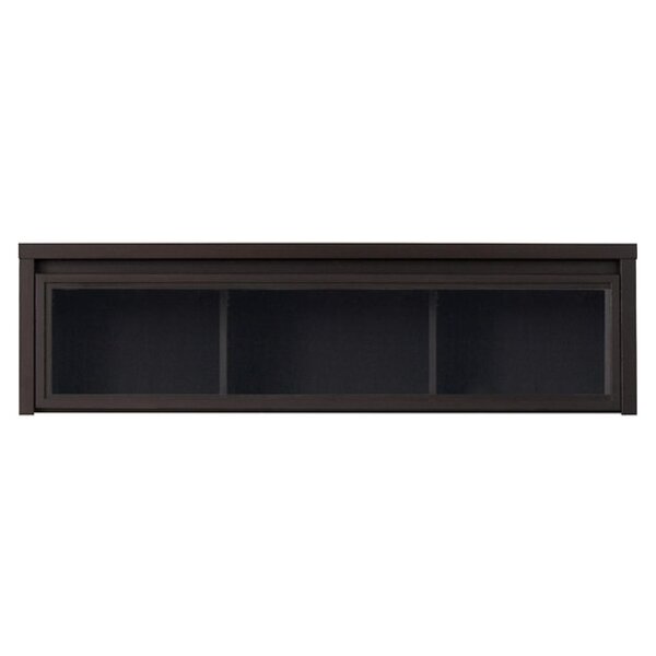 Dulap de perete cu vitrină SFW1W 140 Kaspian wenge