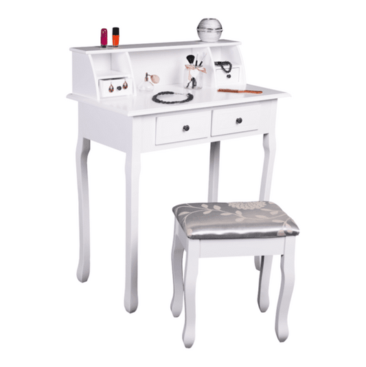 Тоалетка Rodes 80x40x93.5см с табуретка 38x28x45см