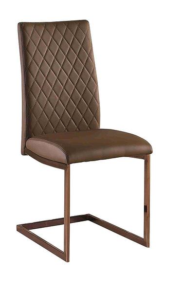 Трапезен стол К284 кафяв