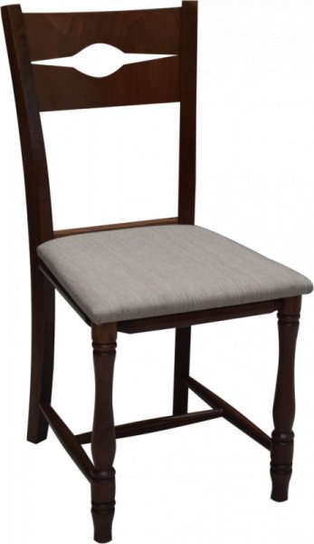 Трапезен стол Венера масив бук орех - Decorco